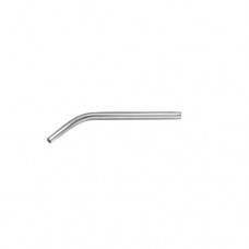Yankauer Suction Tube Fig. 2 Stainless Steel, 10 cm - 4"